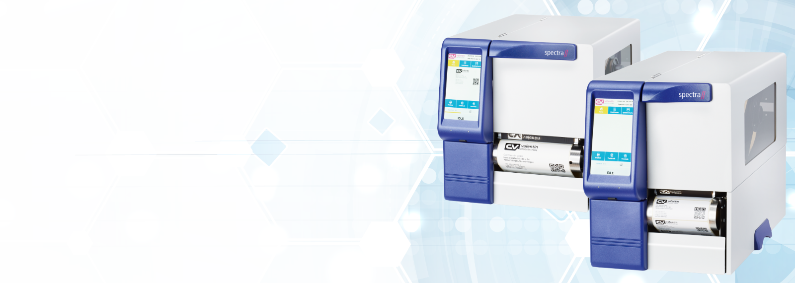 Valentin Spectra-II label printer